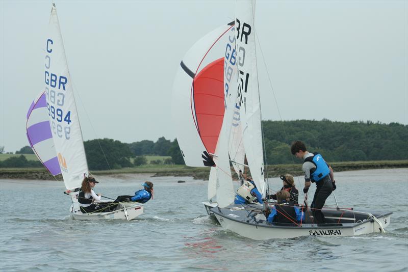 Waldringfield Cadet Open photo copyright Alexis Smith taken at Waldringfield Sailing Club and featuring the Cadet class