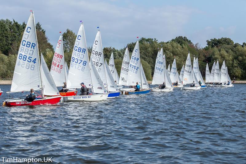 Zhik UK Cadet Inlands at Alton Water photo copyright Tim Hampton / www.timhampton.uk taken at Alton Water Sports Centre and featuring the Cadet class