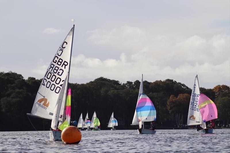 Frensham Pond Cadet Open photo copyright Lorna Nee & Corrine Whitehouse taken at Frensham Pond Sailing Club and featuring the Cadet class