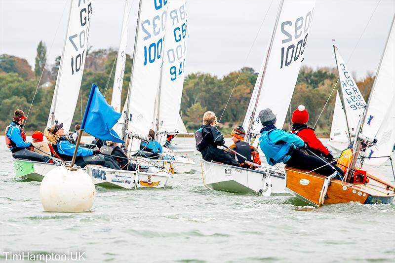 Cadet Class Winter Series at Waldringfield - photo © Tim Hampton / www.timhampton.uk