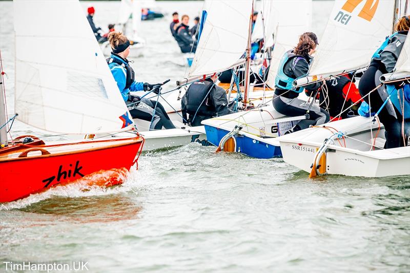 Cadet Class Winter Series at Waldringfield - photo © Tim Hampton / www.timhampton.uk