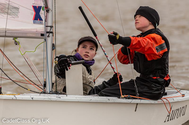 Cadet Alf Simmonds Trophy at Waldringfield photo copyright Tim Hampton taken at Waldringfield Sailing Club and featuring the Cadet class