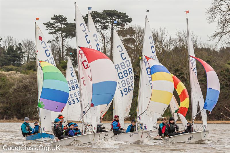 Cadet Alf Simmonds Trophy at Waldringfield photo copyright Tim Hampton taken at Waldringfield Sailing Club and featuring the Cadet class