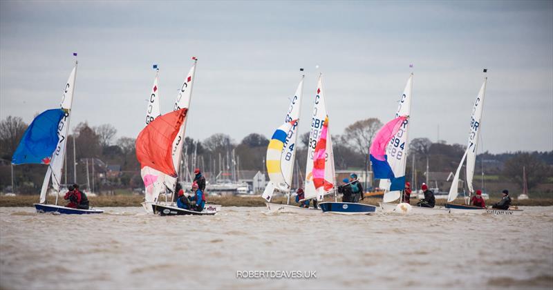 Cadet Alf Simmonds Trophy at Waldringfield photo copyright Robert Deaves / www.robertdeaves.uk taken at Waldringfield Sailing Club and featuring the Cadet class