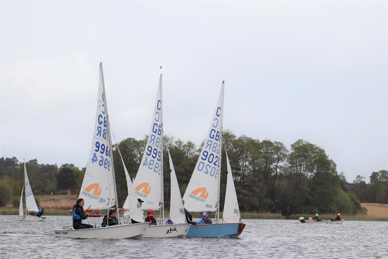 Frensham Cadet Open photo copyright Lorna Nee taken at Frensham Pond Sailing Club and featuring the Cadet class