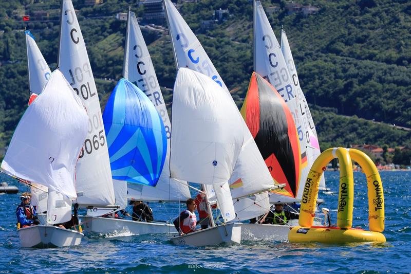 Cadet Worlds 2021 on Lake Garda - photo © Elena Giolai