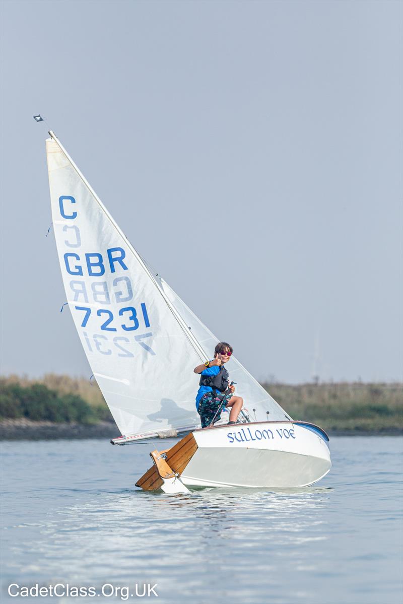 Cadet Clemenson Nautillus Trophy at Burnham photo copyright Tim Hampton / www.timhampton.uk taken at Royal Corinthian Yacht Club, Burnham and featuring the Cadet class