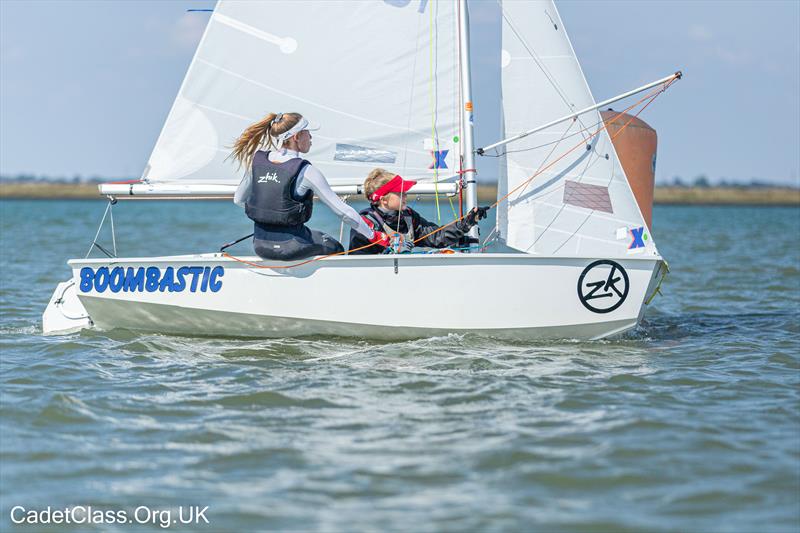 Cadet Clemenson Nautillus Trophy at Burnham photo copyright Tim Hampton / www.timhampton.uk taken at Royal Corinthian Yacht Club, Burnham and featuring the Cadet class