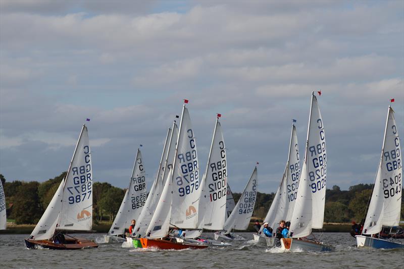 Waldringfield Cadet Open photo copyright Lorna Nee taken at Waldringfield Sailing Club and featuring the Cadet class