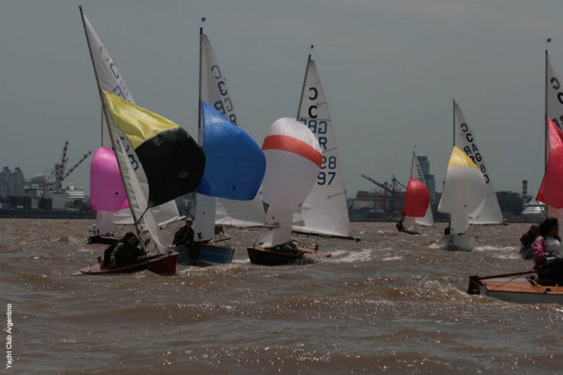 Cadet worlds day 2 photo copyright Yacht Club Argentino taken at  and featuring the Cadet class