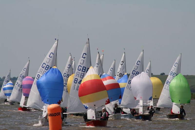 The Alf Simmonds Memorial Trophy at Burnham photo copyright Sue Pelling taken at  and featuring the Cadet class