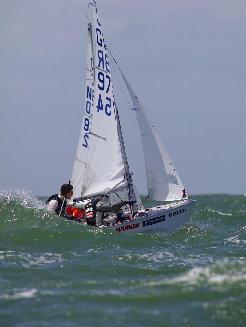 Cadet worlds at Nieuwpoort, Belgium photo copyright Iain Philpott taken at  and featuring the Cadet class