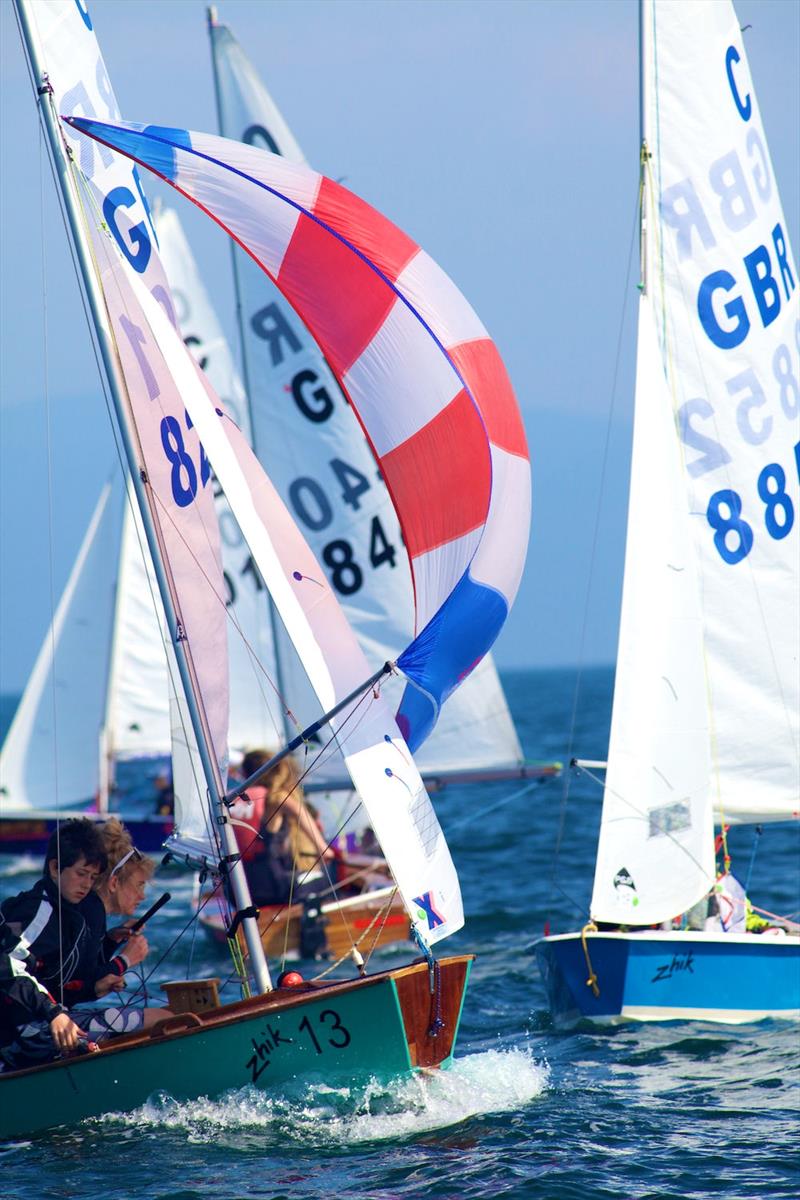 Cadet nationals at Abersoch photo copyright Iain Philpott taken at South Caernarvonshire Yacht Club and featuring the Cadet class