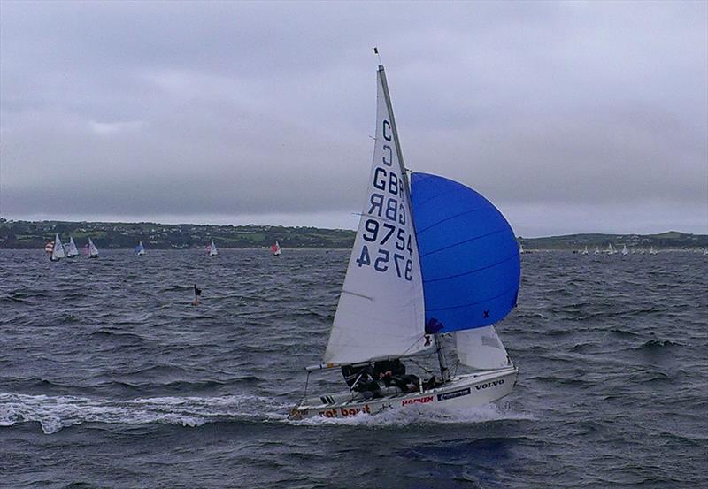 Cadet nationals at Abersoch photo copyright Andy Shorrock taken at South Caernarvonshire Yacht Club and featuring the Cadet class