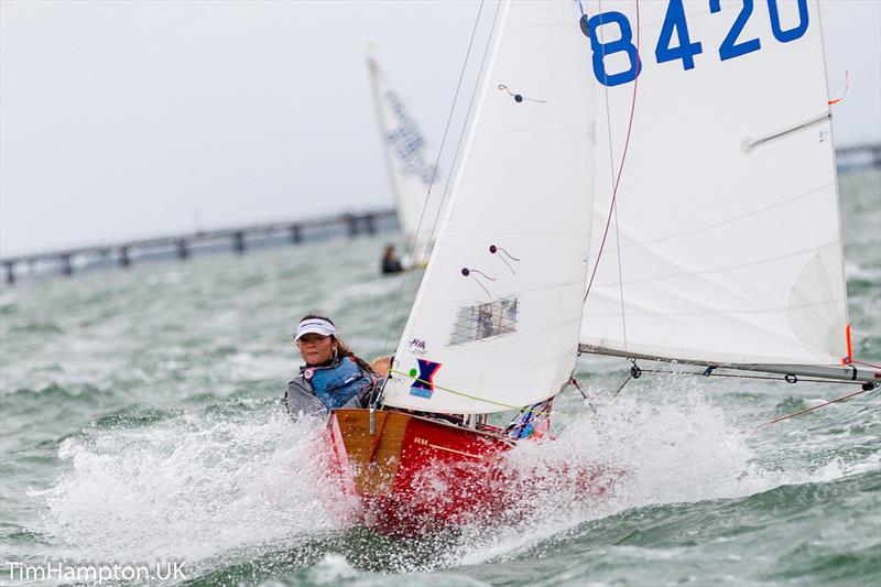 Zhik UK Cadet Class National Championships 2018 photo copyright Tim Hampton / www.timhampton.uk taken at Thorpe Bay Yacht Club and featuring the Cadet class