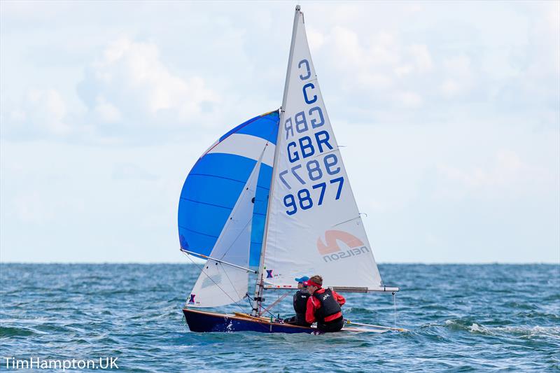 Angus Collingridge and Ed Fletcher - UK National Champions - Zhik UK Cadet Class National Championships 2018 photo copyright Tim Hampton / www.timhampton.uk taken at Thorpe Bay Yacht Club and featuring the Cadet class