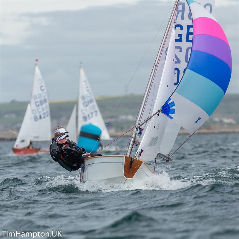 Zhik Cadet Alf Simmond Trophy at Weymouth photo copyright Tim Hampton / www.timhampton.uk taken at Weymouth & Portland Sailing Academy and featuring the Cadet class