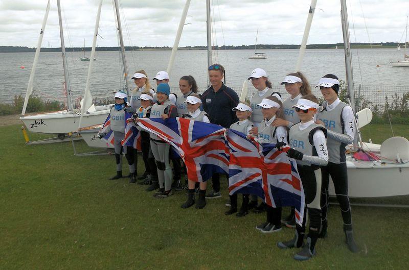 GBR Cadet team prepare for the World Championships photo copyright Jamie Whittle taken at Felixstowe Ferry Sailing Club and featuring the Cadet class
