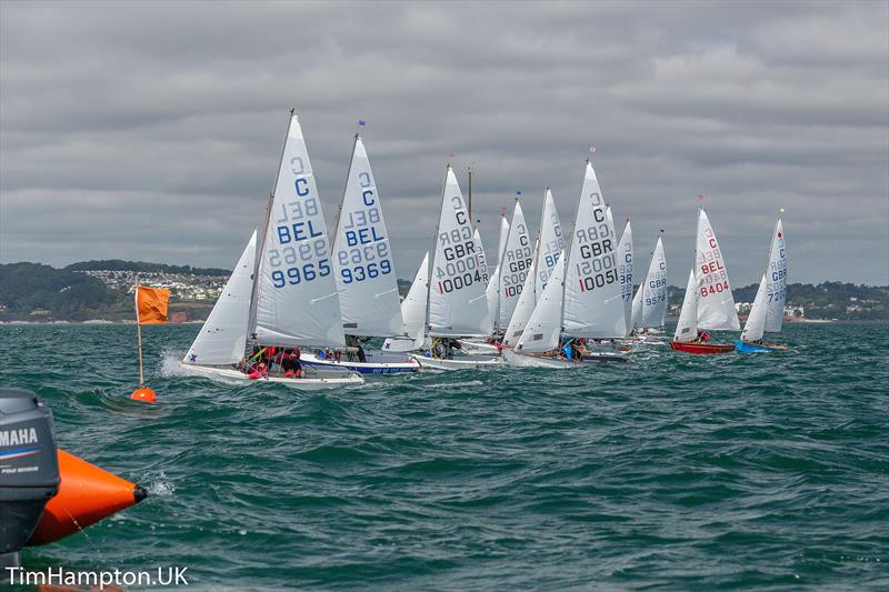 Zhik Cadet UK National Championships at Brixham  - photo © Tim Hampton / www.timhampton.uk