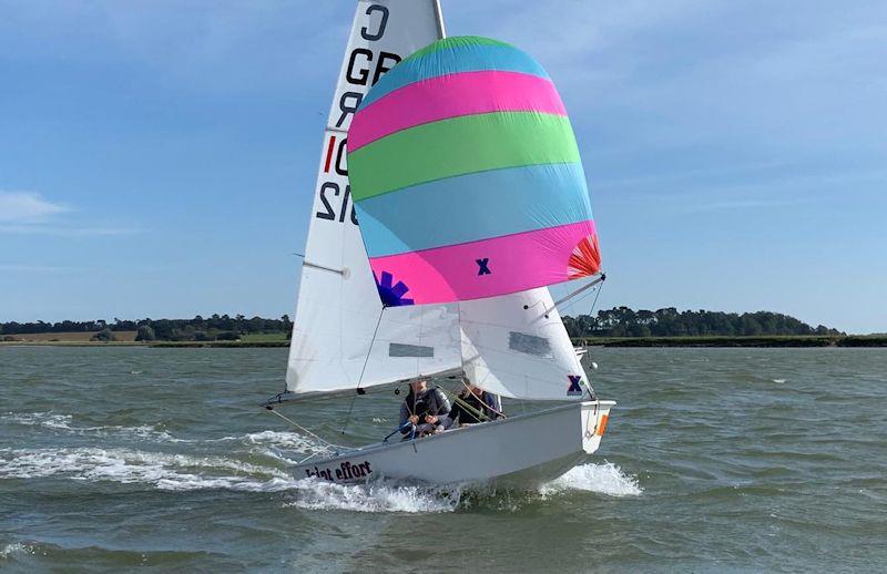 Waldringfield Cadet Week 2019 photo copyright Neil Collingridge taken at Waldringfield Sailing Club and featuring the Cadet class