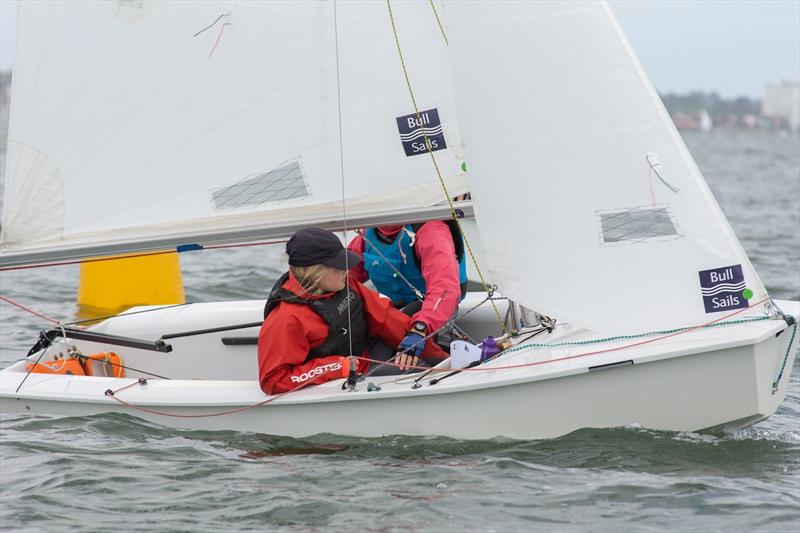 The northern end of Port Phillip provides great tactical racing for the International Cadet - photo © Damian Paull