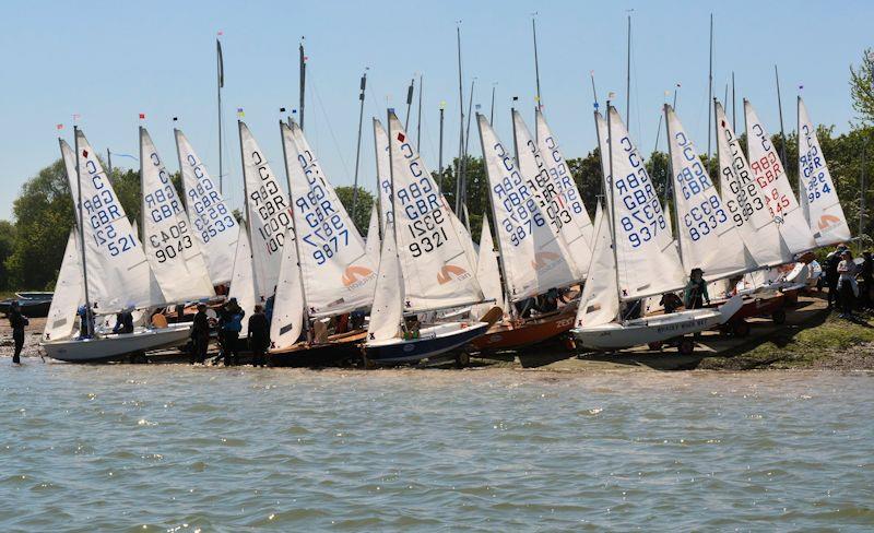 Waldringfield Cadet Week 2021 photo copyright Lorna Nee taken at Waldringfield Sailing Club and featuring the Cadet class