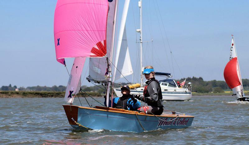 Waldringfield Cadet Week 2021 photo copyright Lorna Nee taken at Waldringfield Sailing Club and featuring the Cadet class