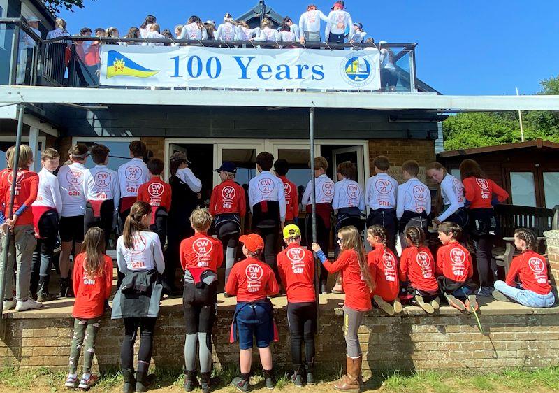 Waldringfield Cadet Week 2021 sponsored by Seamark Nunn and Gill Marine photo copyright Tim Mycroft taken at Waldringfield Sailing Club and featuring the Cadet class