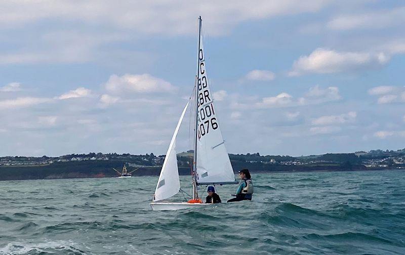 Cadet UK National Championships at Brixham photo copyright Neil Collingridge taken at Brixham Yacht Club and featuring the Cadet class