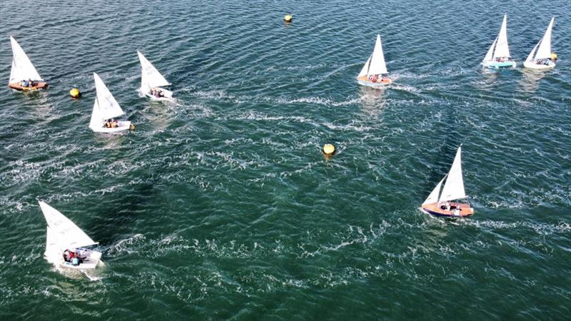 Cadet sailing in Chichester Harbour - photo © Lee Potteron