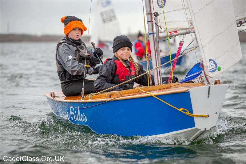 Cadet Alf Simmonds Trophy 2022 photo copyright CadetClass.org.uk taken at Grafham Water Centre and featuring the Cadet class