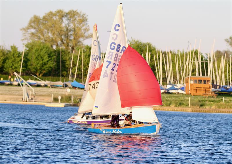 Cadet sailors raise over £4500 for the British Red Cross Ukraine Crisis Appeal photo copyright Toby Davidson taken at South Cerney Sailing Club and featuring the Cadet class