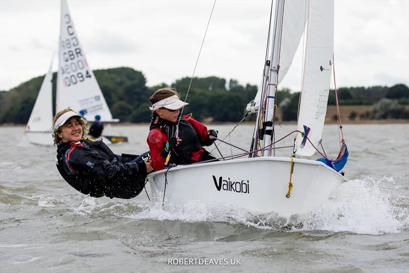 Waldringfield Cadet Week 2022 photo copyright Robert Deaves / www.robertdeaves.uk taken at Waldringfield Sailing Club and featuring the Cadet class