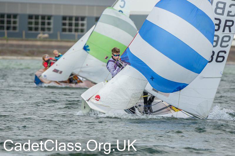 Cadet class Inland Championships at King George SC photo copyright UKNCCA taken at King George Sailing Club and featuring the Cadet class