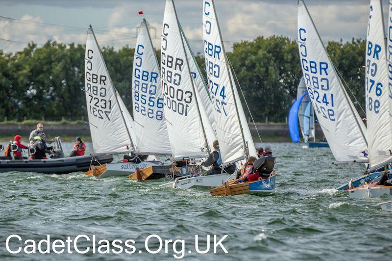 Cadet class Inland Championships at King George SC photo copyright UKNCCA taken at King George Sailing Club and featuring the Cadet class