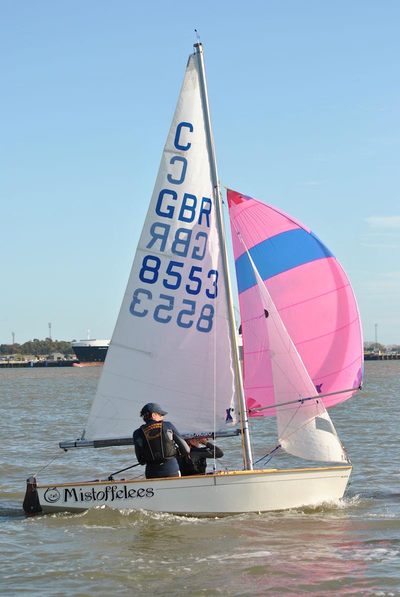 GBR Cadet Sailing Team 2022 Worlds Training at Shotley SC photo copyright Andy Stoddart taken at Shotley Sailing Club and featuring the Cadet class