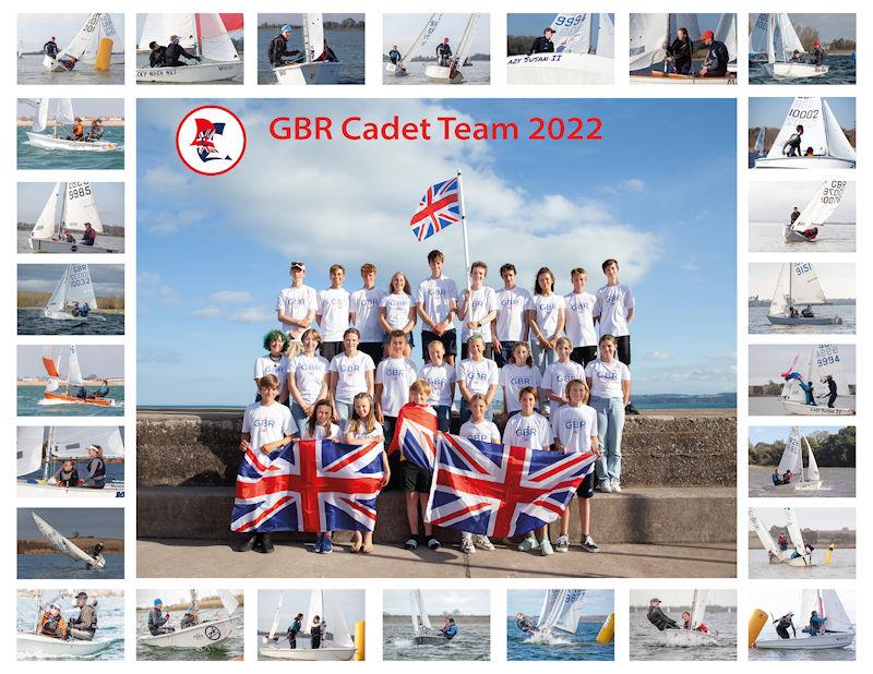 GBR Cadet Team 2022 training at Shotley photo copyright Corinne Whitehouse taken at Shotley Sailing Club and featuring the Cadet class