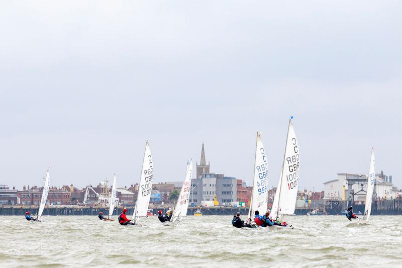 GBR Cadet Team 2022 training at Shotley photo copyright Corinne Whitehouse taken at Shotley Sailing Club and featuring the Cadet class