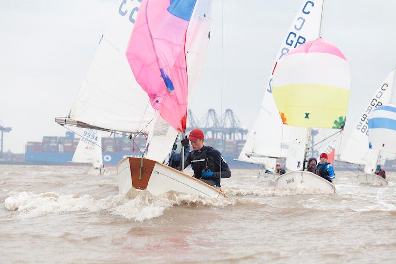 GBR Cadet Team 2022 training at Shotley photo copyright Corinne Whitehouse taken at Shotley Sailing Club and featuring the Cadet class