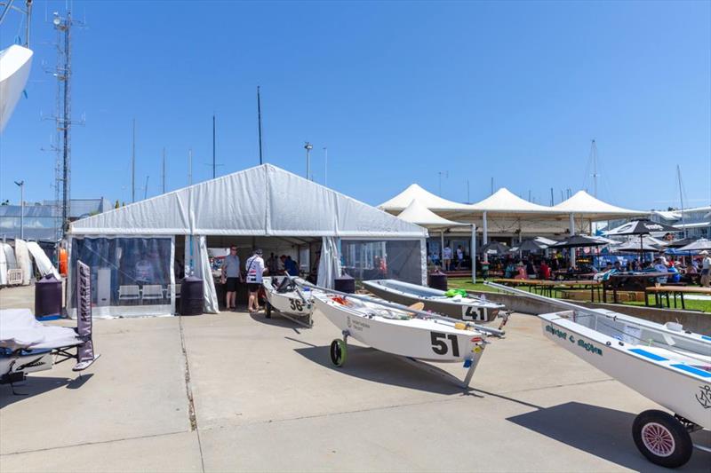 Cadet Worlds in Melbourne - Measurement photo copyright FSR Industries - Media House taken at Royal Yacht Club of Victoria and featuring the Cadet class