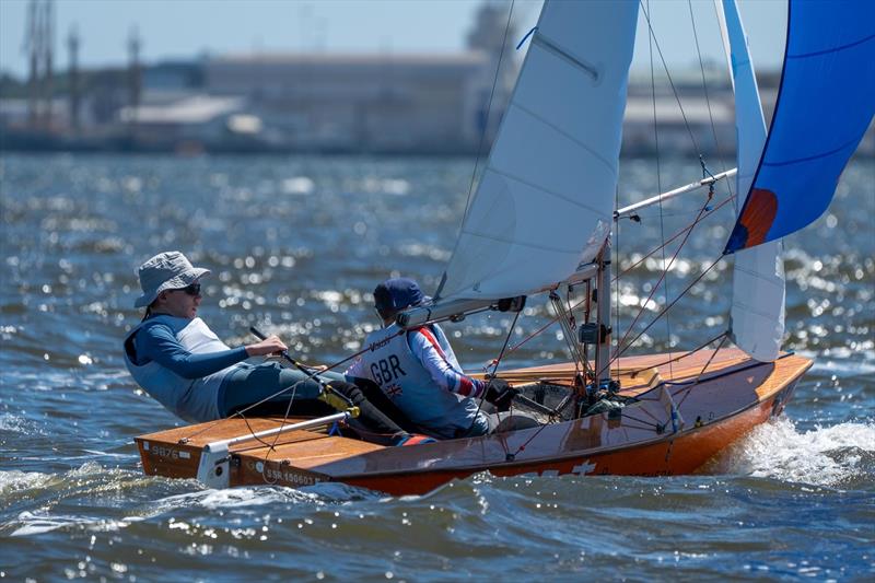 Cadet Worlds in Melbourne - Practice Race photo copyright FSR Industries - Media House taken at Royal Yacht Club of Victoria and featuring the Cadet class