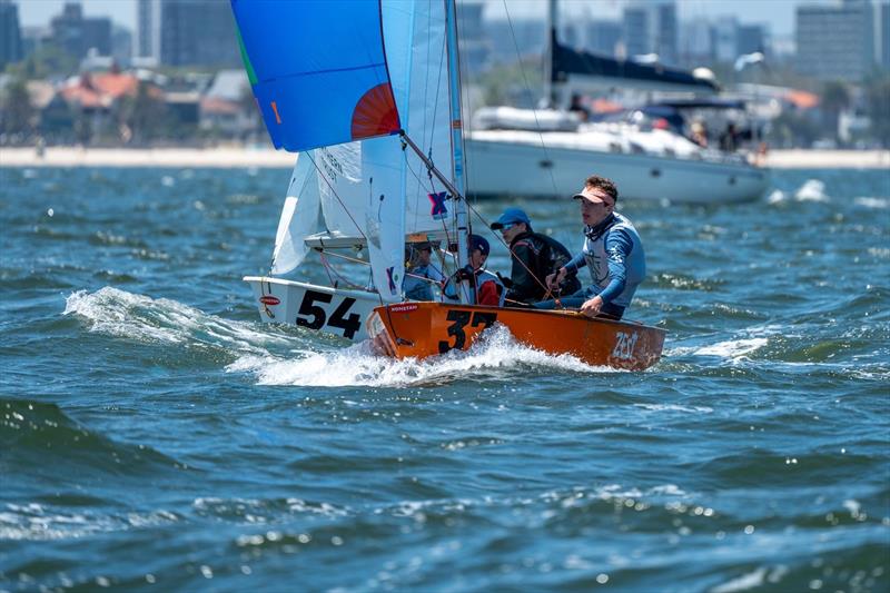 Cadet Worlds in Melbourne Day 3 photo copyright FSR Industries - Media House taken at Royal Yacht Club of Victoria and featuring the Cadet class