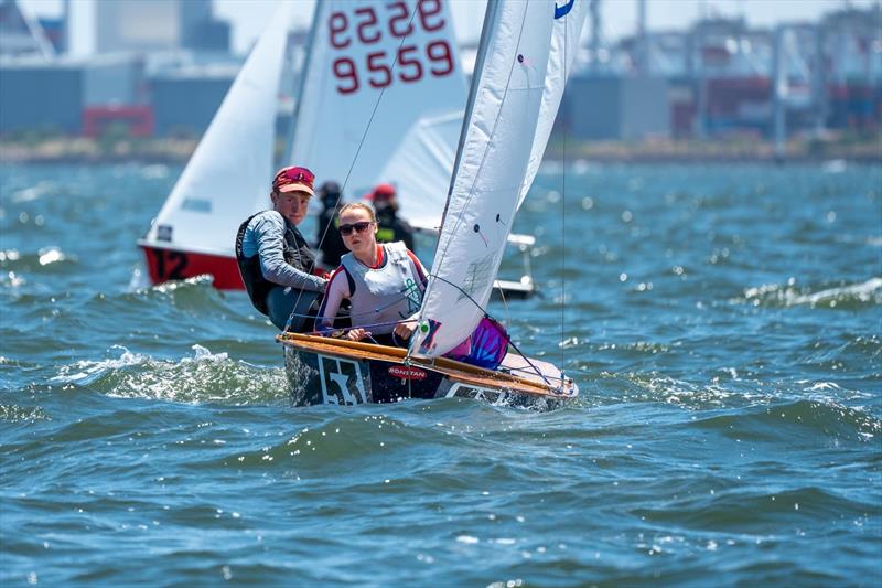 Cadet Worlds in Melbourne Day 3 photo copyright FSR Industries - Media House taken at Royal Yacht Club of Victoria and featuring the Cadet class