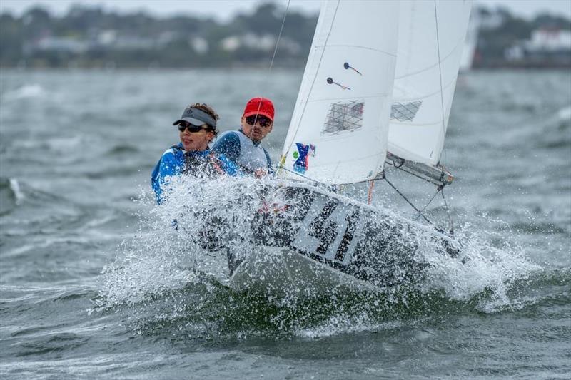 Cadet Worlds in Melbourne Day 4 photo copyright FSR Industries - Media House taken at Royal Yacht Club of Victoria and featuring the Cadet class