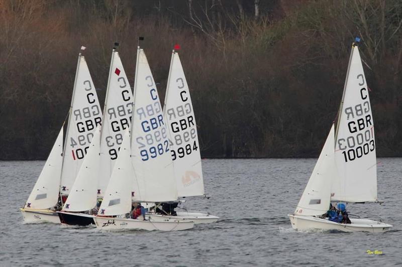 Alton Water Fox's Chandlery & Anglian Water Frostbite Series week 4 photo copyright Emer Berry taken at Alton Water Sports Centre and featuring the Cadet class