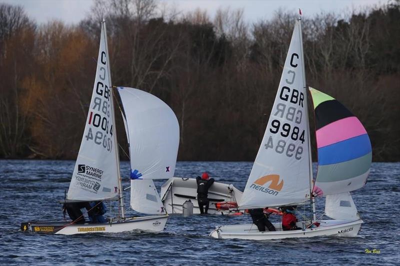 Alton Water Fox's Chandlery & Anglian Water Frostbite Series week 7 - photo © Tim Bees