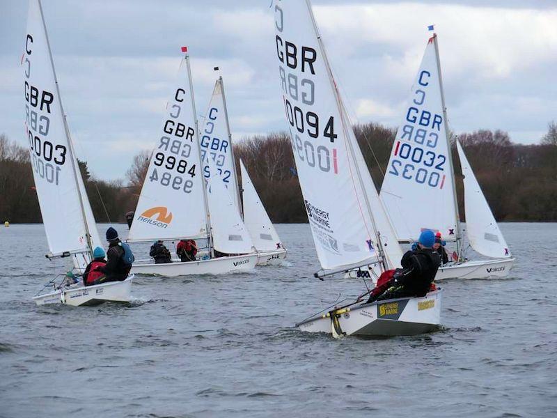 Alton Water Fox's Chandlery & Anglian Water Frostbite Series week 8 photo copyright Tim Bees taken at Alton Water Sports Centre and featuring the Cadet class