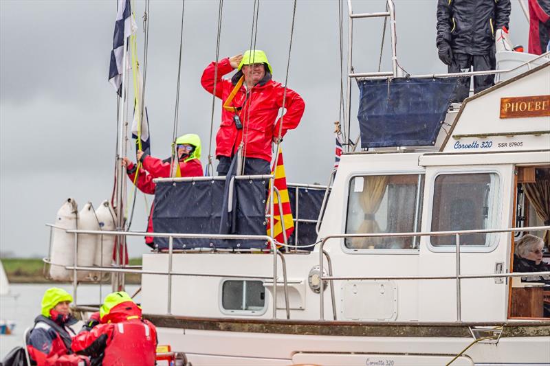 Cadet class Peter Scott trophy at Burnham photo copyright Tim Hampton / Phil Vellacott taken at Royal Corinthian Yacht Club, Burnham and featuring the Cadet class