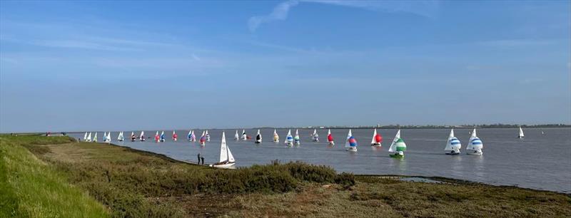 Cadet class Peter Scott trophy at Burnham - photo © Tim Hampton / Phil Vellacott