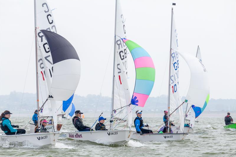 Cadet third Worlds Team Selector at Isle of Sheppey photo copyright Corinne Whitehouse / UKNCCA taken at Isle of Sheppey Sailing Club and featuring the Cadet class